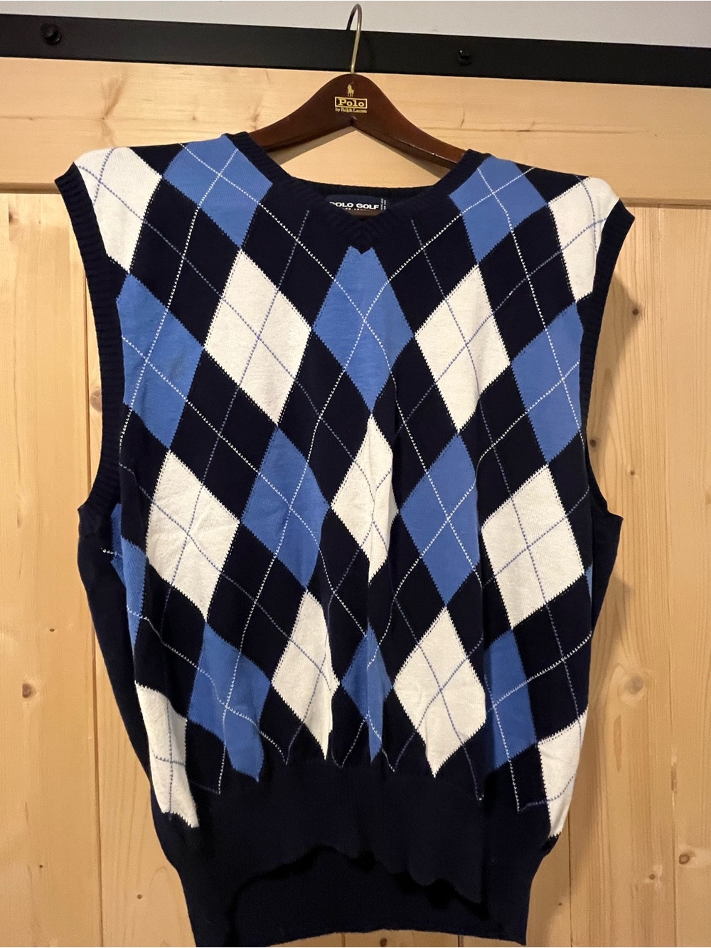 Polo Golf Ralph Lauren Argyle Sweater Vest in Men's XL 🏇⛳️